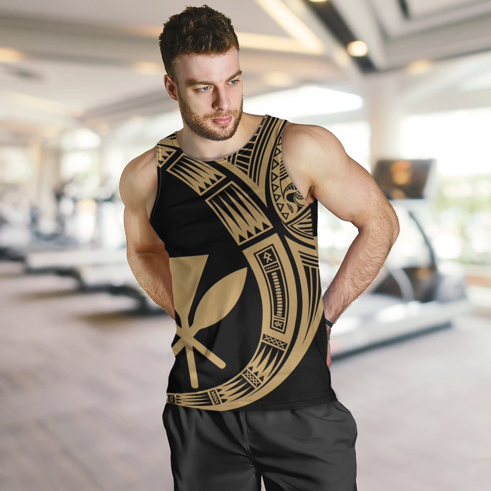 Hawaii Tank Top Polynesia Tribal Spirits Of Kanaka Seal