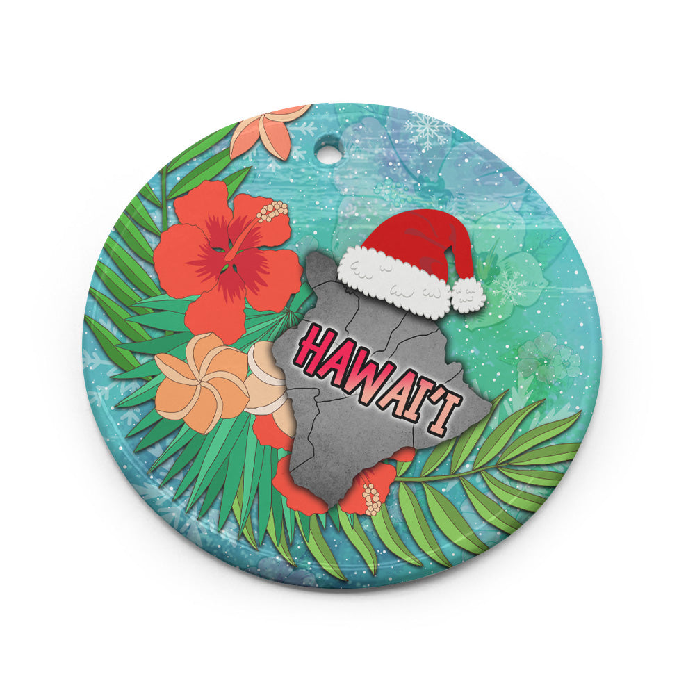 Hawaii Ceramic Ornament Christmas Hawai'i The Big Island