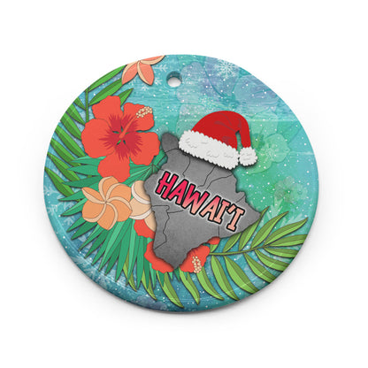 Hawaii Ceramic Ornament Christmas Hawai'i The Big Island