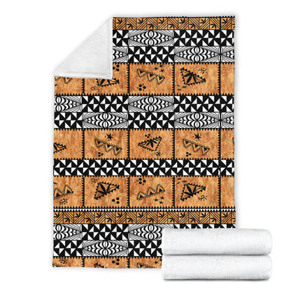 Tonga Premium Blanket Tapa Pattern