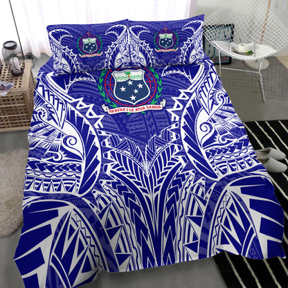 Samoa Duvet Cover Set - Samoa Coat Of Arms Premium
