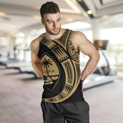 Guam Tank Top Polynesia Tribal Spirits Of Guam Seal