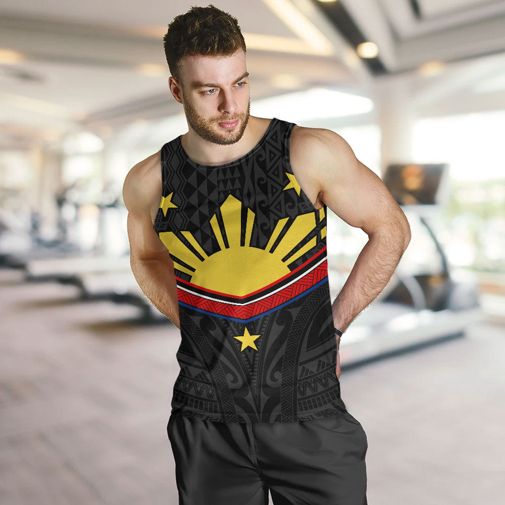 Philippines Filipinos Tank Top Polynesian Inspired Tribal Tattoo