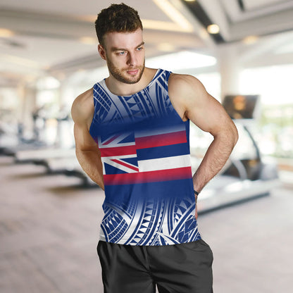 Hawaii Tank Top Polynesian Tribal Aloha Hawaii Flag