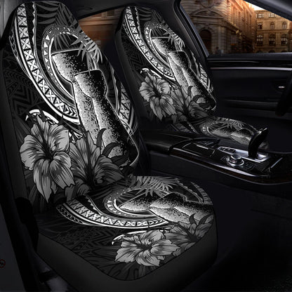 Guam Car Seat Covers Tribal Latte Stone Tropical Style