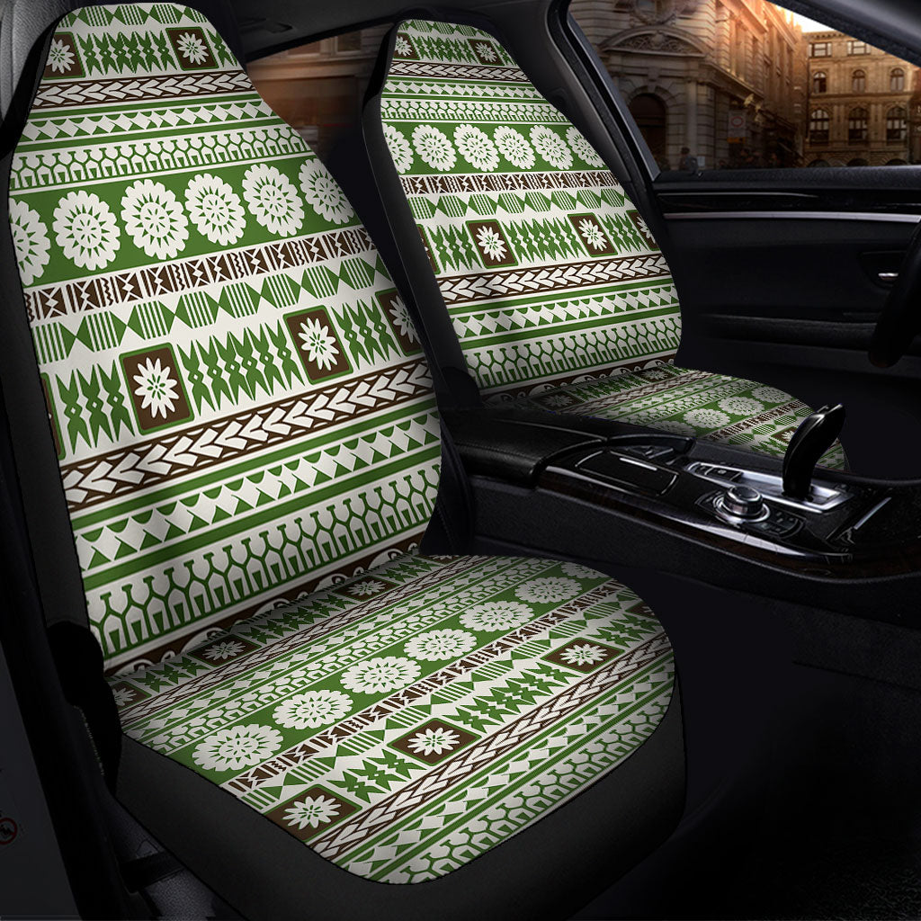 Fiji Car Seat Covers Tapa Pattern