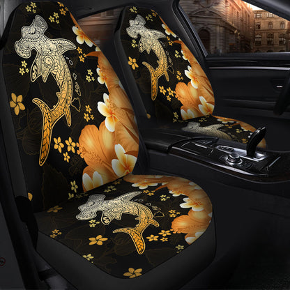Hawaii Car Seat Covers Tribal Polynesia Shark Tattoo