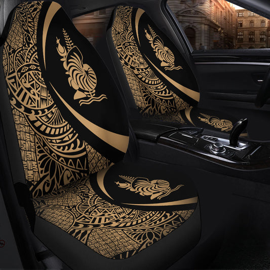 New Caledonia Car Seat Covers Lauhala Gold Circle Style