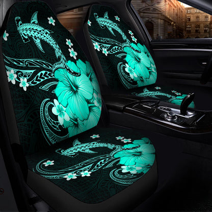 Hawaii Car Seat Covers Shark Polynesia Tribal Tattoo