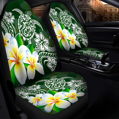 Hawaii Car Seat Covers Polynesian Turtle Tattoo Plumeria Original Style