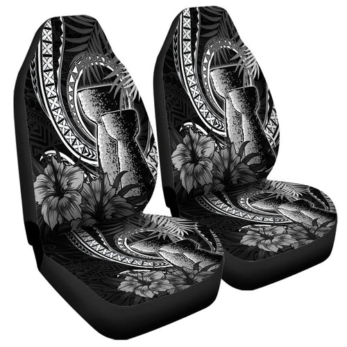 Guam Car Seat Covers Tribal Latte Stone Tropical Style