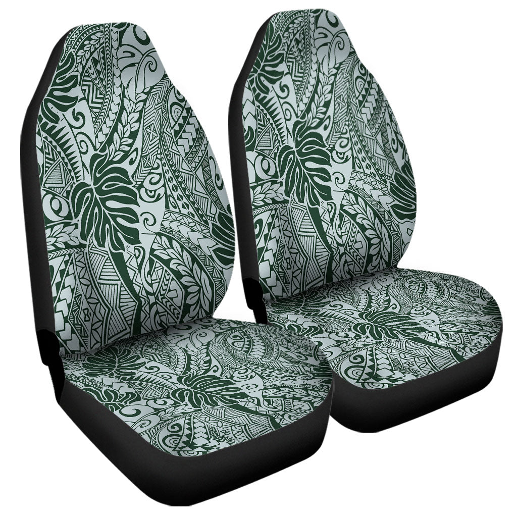 Hawaii Car Seat Covers Tribal Pattern Leaf
