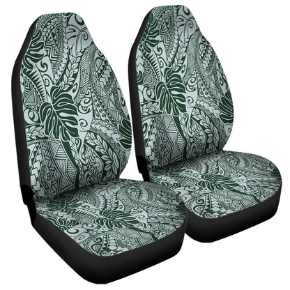 Hawaii Car Seat Covers Tribal Pattern Leaf
