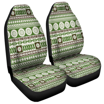 Fiji Car Seat Covers Tapa Pattern