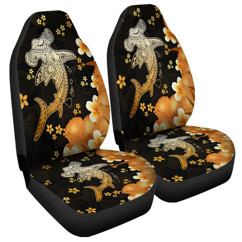 Hawaii Car Seat Covers Tribal Polynesia Shark Tattoo