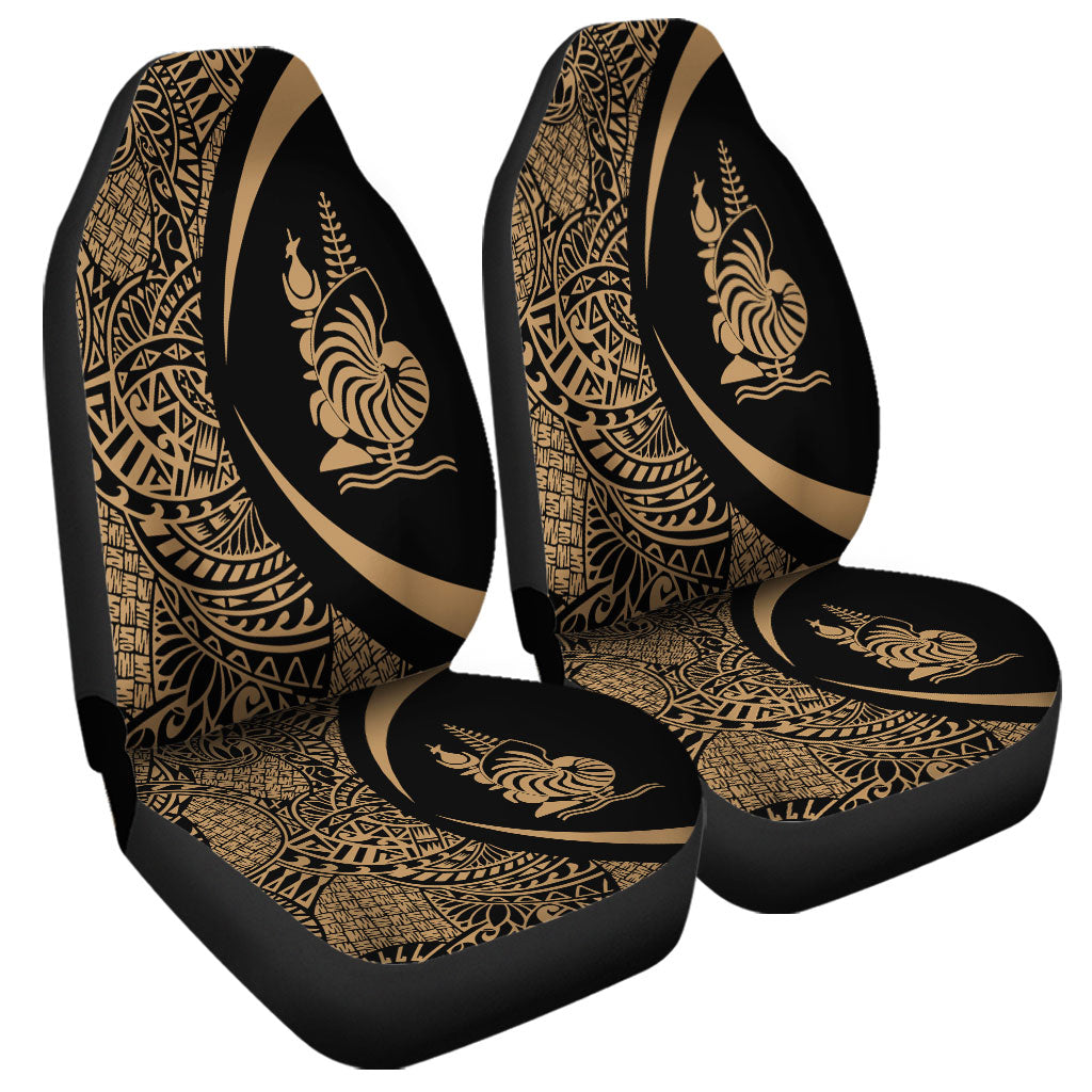New Caledonia Car Seat Covers Lauhala Gold Circle Style