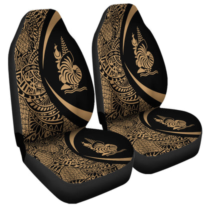 New Caledonia Car Seat Covers Lauhala Gold Circle Style