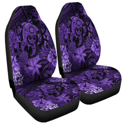 Hawaii Car Seat Covers Tribal Polynesia Sea Turtle Design Pacific Dream