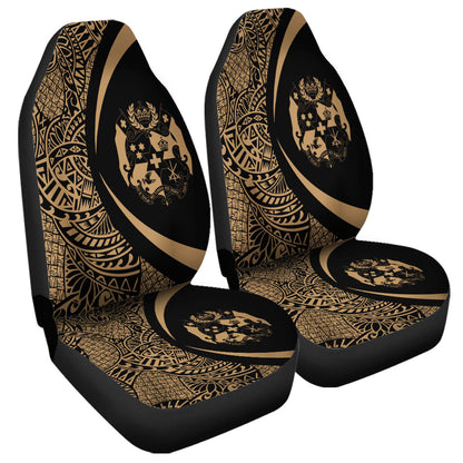 Tonga Car Seat Covers Lauhala Gold Circle Style