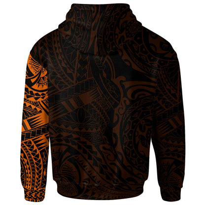 Polynesian Tattoo Style Hoodie Version 2.0