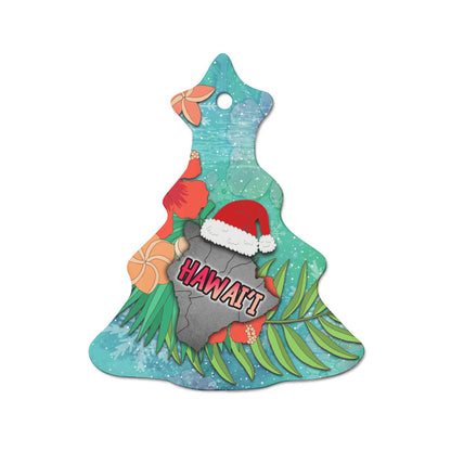 Hawaii Ceramic Ornament Christmas Hawai'i The Big Island