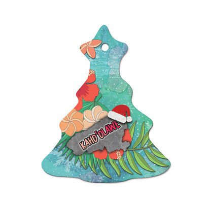 Hawaii Ceramic Ornament Christmas Kaho'olawe Island