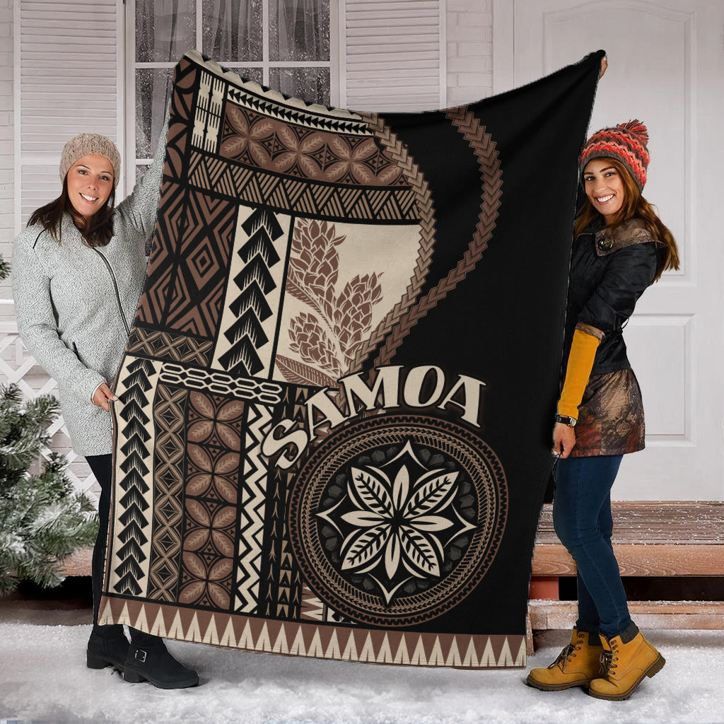 Samoa Premium Blanket Samoan Siapo Motif Classic Style