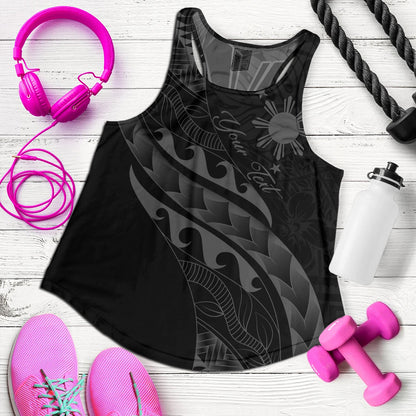 Philippines Filipinos Women Tank Custom Island Tribal Tattoos