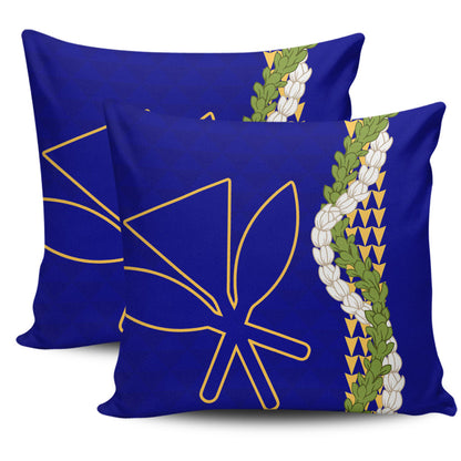 Hawaii Pillow Cases Kanaka Maoli Puakenikeni Maile Flower Lei