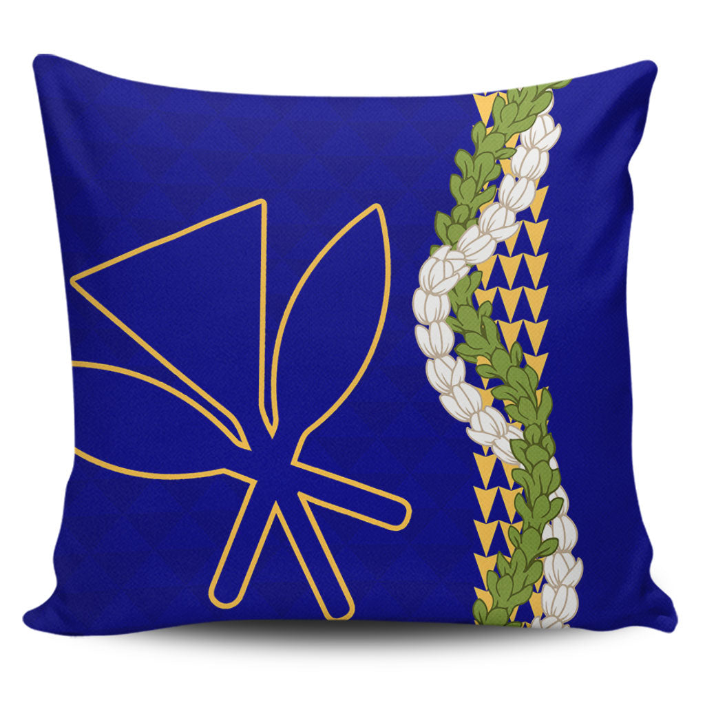 Hawaii Pillow Cases Kanaka Maoli Puakenikeni Maile Flower Lei