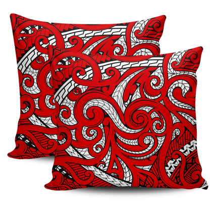 New Zealand Pillow Cover Maori Pattern