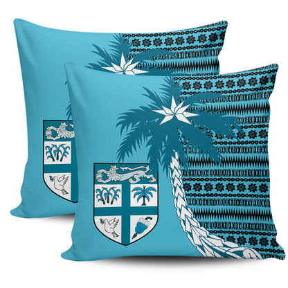 Fiji Pillow Cases Tapa Coconut