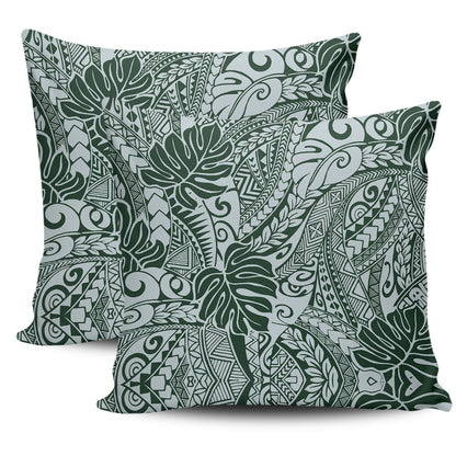 Hawaii Pillow Cover Tribal Pattern Leaf