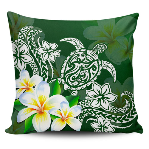 Hawaii Pillow Cases Polynesian Turtle Tattoo Plumeria Original Style