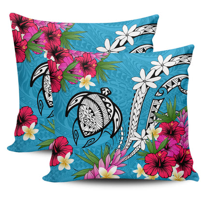 Hawaii Pillow Cover Tribal Polynesia Tropical Summer