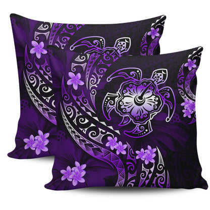 Hawaii Pillow Cases Kanaka Maoli Map With Turtle Tribal Polynesia Tattoo Luxury Design