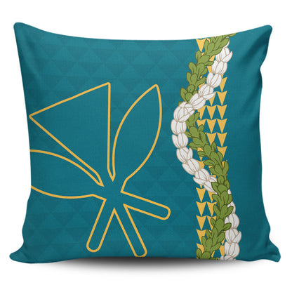 Hawaii Pillow Cases Kanaka Maoli Puakenikeni Maile Flower Lei
