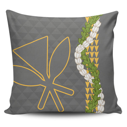 Hawaii Pillow Cases Kanaka Maoli Puakenikeni Maile Flower Lei