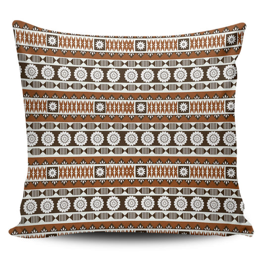 Fiji Pillow Cases Tapa Masi Pattern