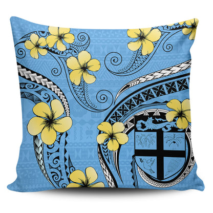 Fiji Pillow Cases Bula Style Plumeria Flower