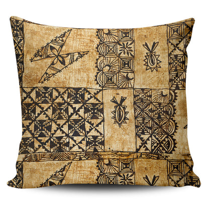 Tonga Pillow Cases Tapa Cloth Vintage