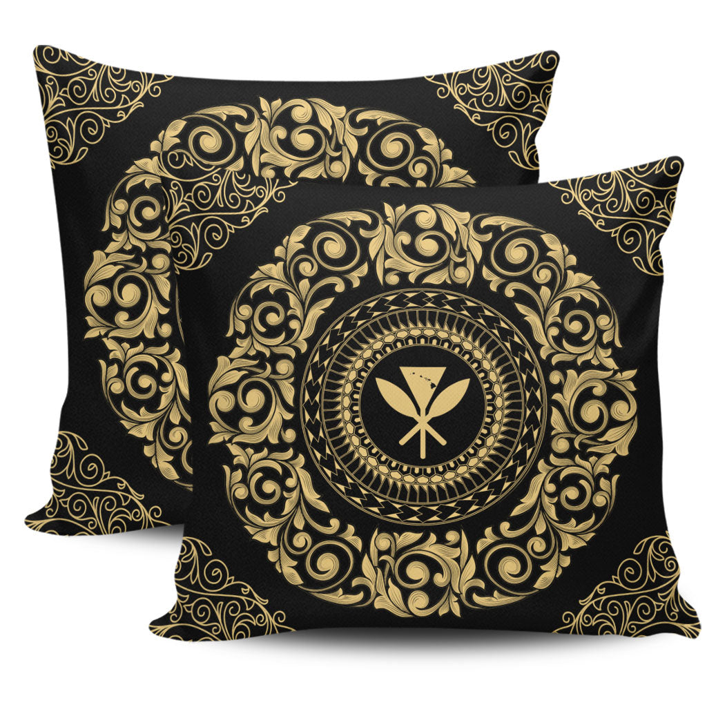 Hawaii Pillow Cover Kanaka Maoli Royal Vintage Style