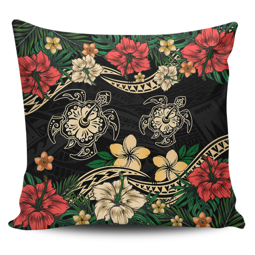 Hawaii Pillow Cases Hawaiian Map Turtle Drawing Tattoo