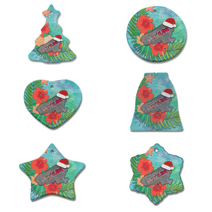 Hawaii Ceramic Ornament Christmas Kaho'olawe Island