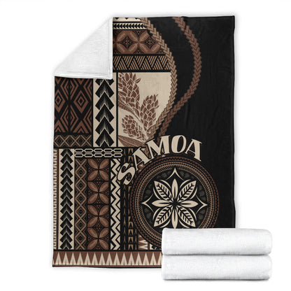 Samoa Premium Blanket Samoan Siapo Motif Classic Style