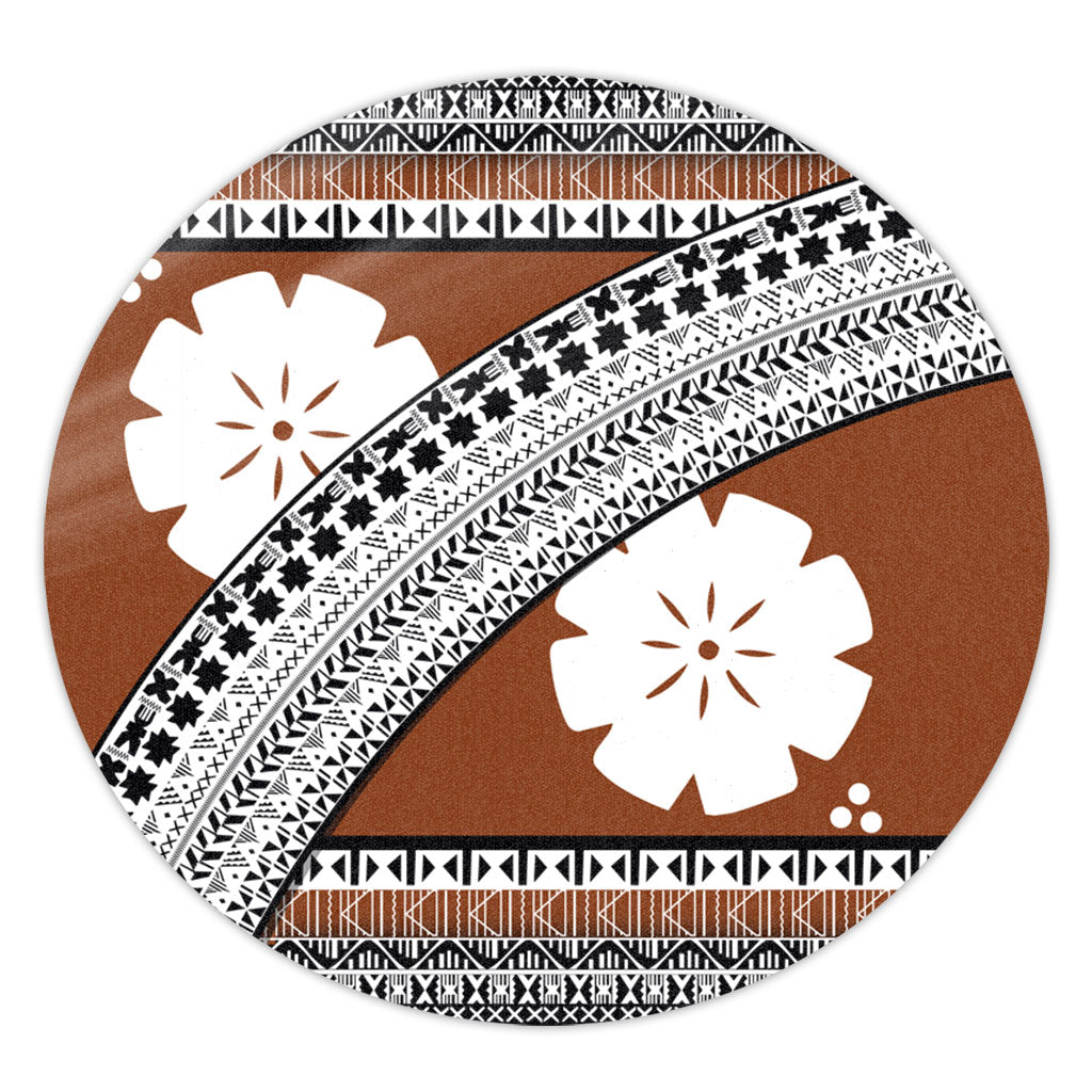 Fiji Round Rug Masi Cure