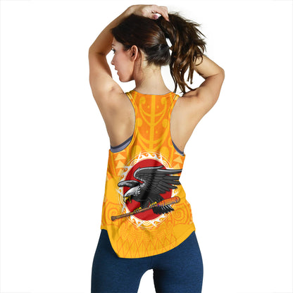 American Samoa Polynesian Women Racerback Tank - Aeto Pago Pago