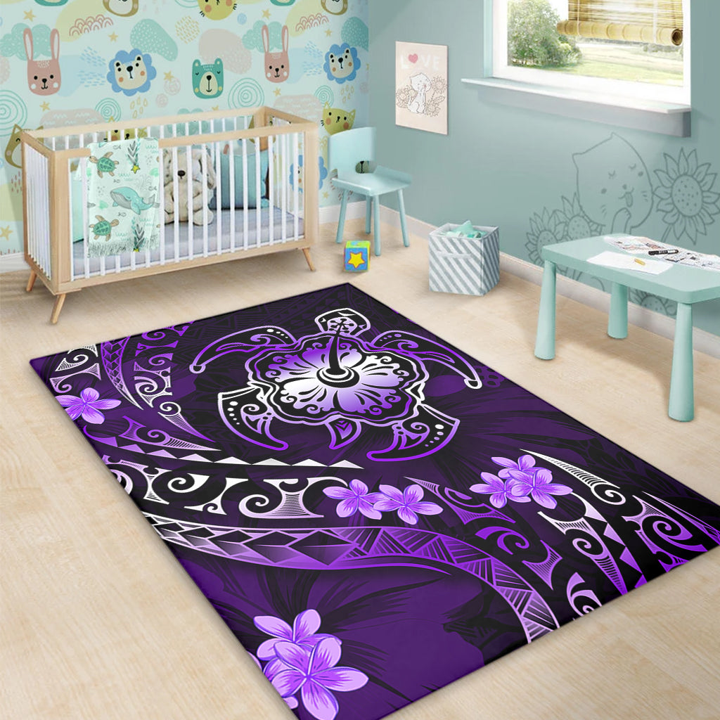 Hawaii Area Rug Kanaka Maoli Map With Turtle Tribal Polynesia Tattoo Luxury Design