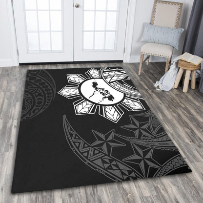 Philippines Filipinos Area Rug Tribal Sun In My Heart