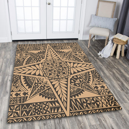 Tonga Area Rug Tonga Polynesian Tapa